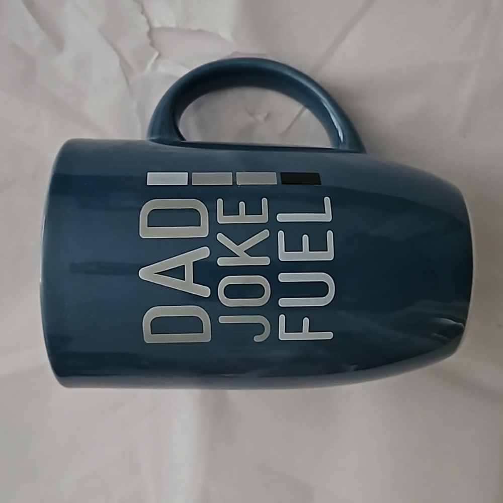 "Dad Joke Fuel" Mug Ceramic Coffee Cup NWT